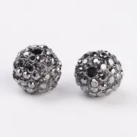 Metal Alloy Rhinestones Beads
