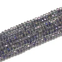 Electroplate Glass Beads Strands