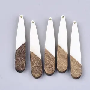 Resin & Wood Pendants