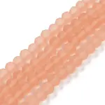 Transparent Glass Beads Strands