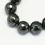Non-magnetic Synthetic Hematite Beads Strands