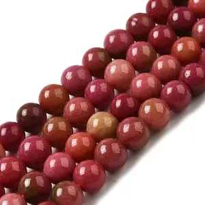 Dyed Natural Malaysia Jade Beads Strands