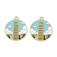 Alloy Enamel Pendants