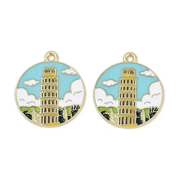 Alloy Enamel Pendants