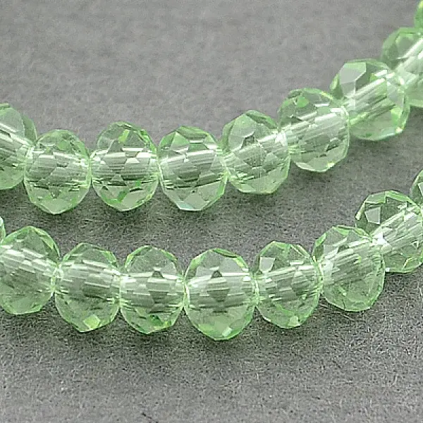 Transparent Glass Beads Strands