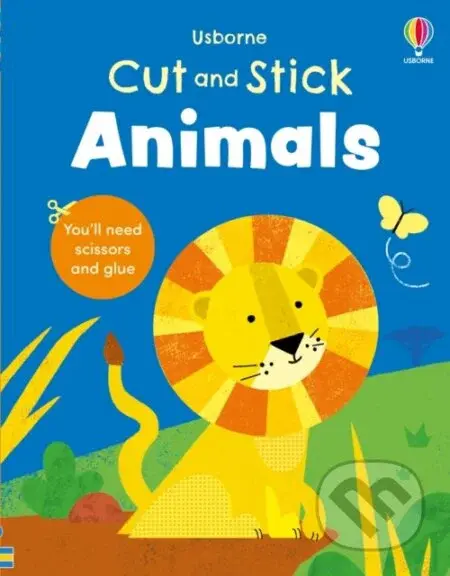Cut and Stick Animals - Jessica Greenwell - kniha z kategorie Pro děti