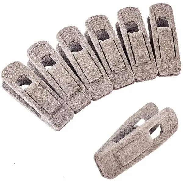 20Pcs Fibre Flocking Clip