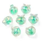 UV Plating Rainbow Iridescent Acrylic Beads