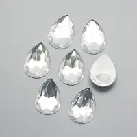 Acrylic Rhinestone Flat Back Cabochons
