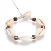 Nylon Cord Braided Bead Bracelets