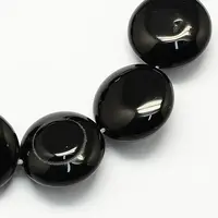 Dyed Natural Black Onyx Beads Strands