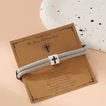Alloy Rope String Bracelets for Woman Men