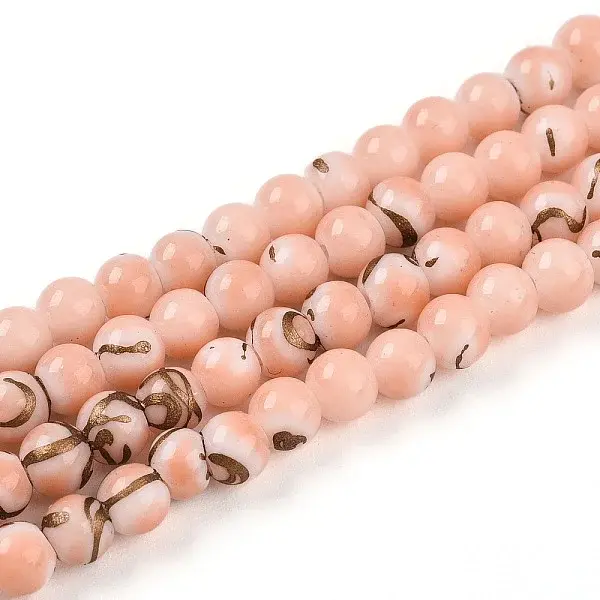 Baking Painted Glass Beads