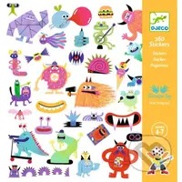 Samolepky: Príšerky (160 ks)