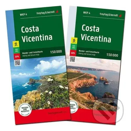 Costa Vicentina 1:50 000 / sada 2 turistických map