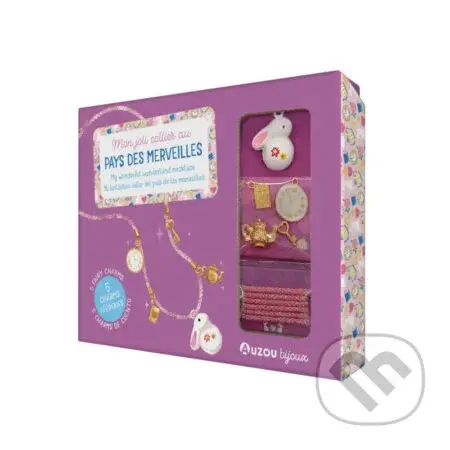 AUZOU DIY Sada na výrobu šperkov - Náhrdelník Alica v krajine zázrakov