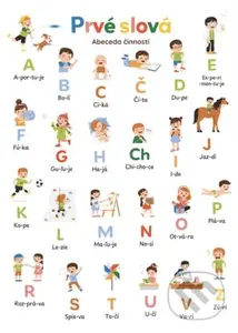 Rapotačky plagát Prvé slová - Abeceda činností - hra z kategorie Vzdělávací hry