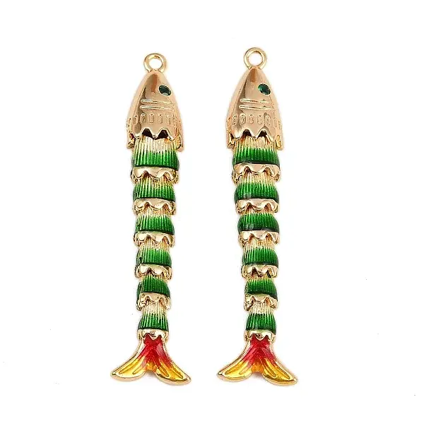 Brass Micro Pave Cubic Zirconia Pendants