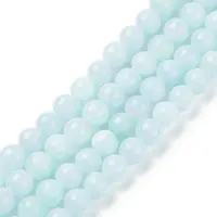 Natural Yellow Jade Beads Strands