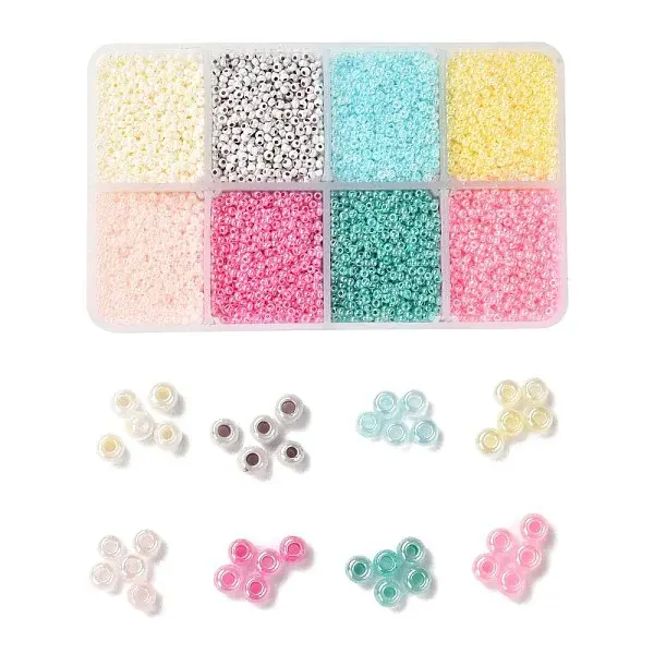 FGB 21500PCS 12/0 Grade A Round Glass Seed Beads