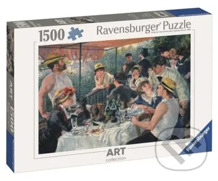 Auguste Renoir: Snídaně veslařů - puzzle z kategorie Umělecké