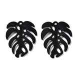 Spray Painted Alloy Pendants