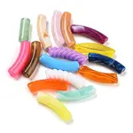 Acrylic Curved Tube Beads