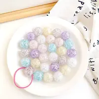 Transparent Crackle Acrylic Beads