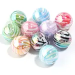 10Pcs UV Plating Colours Acrylic Beads
