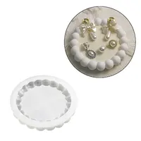 DIY Silicone Geometric Bubble Coaster Molds