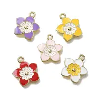 Alloy Enamel Pendants
