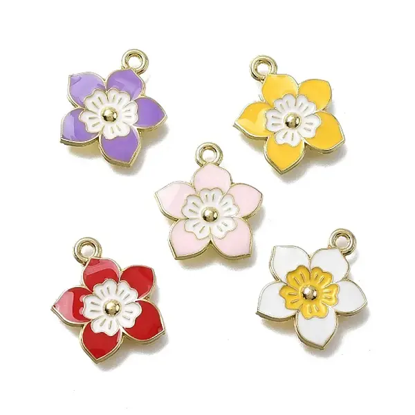 Alloy Enamel Pendants