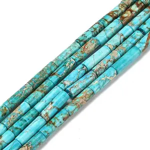 Dyed Natural Imperial Jasper Beads Strands