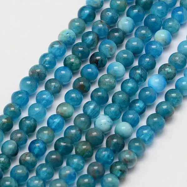 Natural Apatite Beads Strands