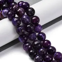 Natural Dragon Veins Agate(Dyed & Heated) Beads Strands