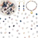 120Pcs 6 Style Large Hole Pearl Beads