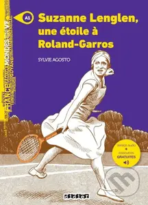 Mondes en VF - Suzanne Lenglen, une étoile à Roland Garros - Niv. A1 - Livre + audios - kniha z kategorie Jazykové učebnice a slovníky