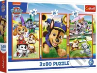Paw Patrol Psia banda - puzzle z kategorie 60 - 300 dílků