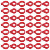 60Pcs 2 Style Silicone Pendant