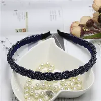 Plastic Pearl Beaded Hair Bands