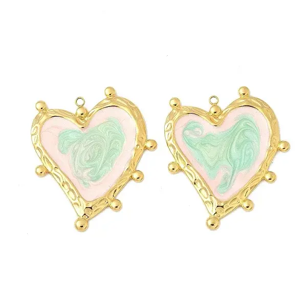 304 Stainless Steel Enamel Pendants