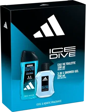 ADIDAS ICE DIVE EDT 100ml + SG 250ml