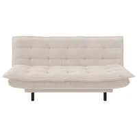 Ti'me ROZKLÁDACÍ POHOVKA, textil, krémová