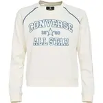 Converse RETRO CHUCK CREW Dámská mikina, béžová, velikost