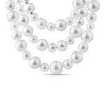 Originální perlová šňůra z perel Jižního Pacifiku KLENOTA