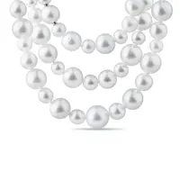 Originální perlová šňůra z perel Jižního Pacifiku KLENOTA
