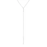 Náhrdelník s visiacou retiazkou a tyčinkami z ružového zlata KLENOTA