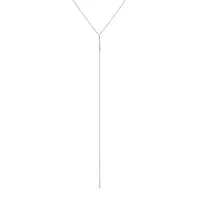 Náhrdelník s visiacou retiazkou a tyčinkami z ružového zlata KLENOTA