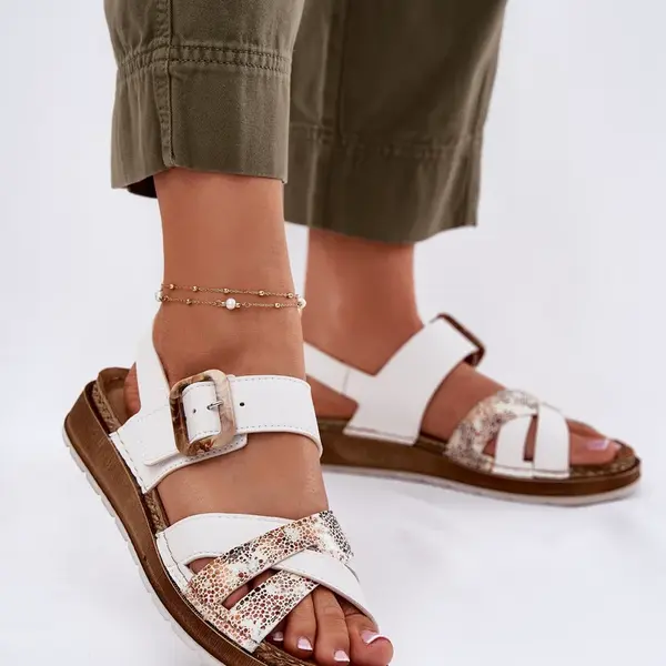 Dámské Sandály S Přezkou Inblu