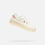 Dívčí tenisky geox lestrella krémová 31